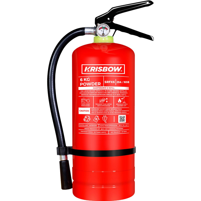 FIRE EXTINGUISHER POWDER 6KG